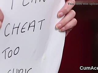 Naughty Model Receives Facial Cumshot And Swallows Every Drop