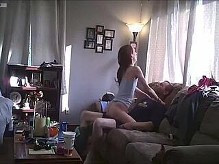 amateur wife caught cheating at home
