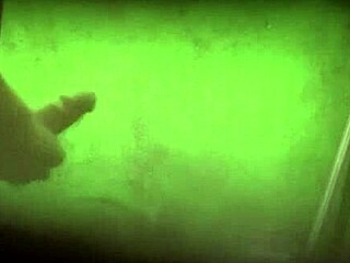 jerking off in the house bathroom