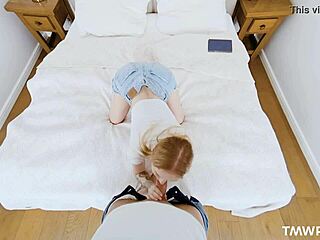 Mimi Cica Performs Deepthroat Blowjob and Doggystyle Fucking with Cum.