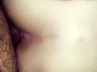 Girlfriend Gets Fucked In Pussy And Cum On Her Ass By Friend