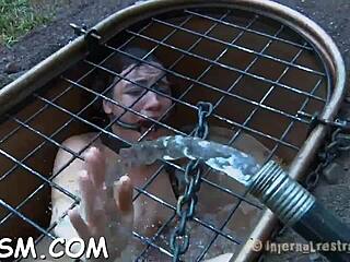 does brunette finger her tight wet pussy?