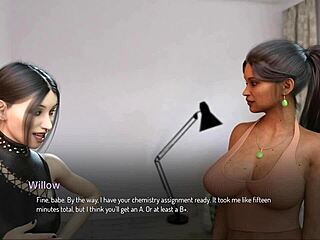 College Bound Teen With Big Voluptuous Boobs Gets Bound