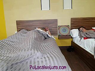 Luis Garay Pounds His Wife's Petite Latina Niece With Natural Tits