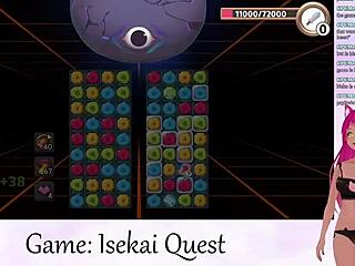 vtuber lewdneko plays isekai quest part 2 😊