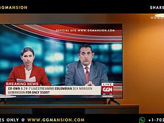 redhead screams as she sucks his cock ggmansion