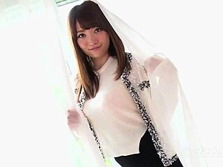 Blindfolded Japansk Pianolärare Känner Intensiv Sex! Vilken Rusning!