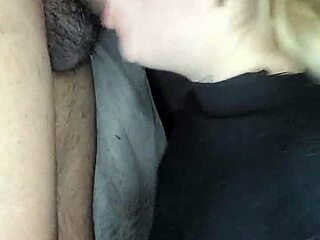 Blanquita chokes on black cock deepthroat for delicious cum.