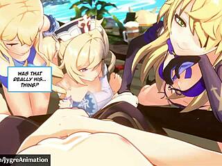 In this 3D HENTAI VIDEO, the character gets a CREAMPIE from intense action.