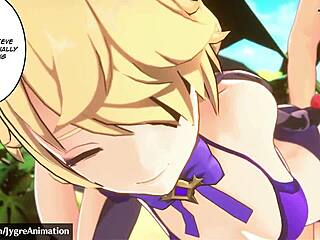 In this 3D HENTAI VIDEO, the character gets a CREAMPIE from intense action.