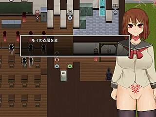 anime school transportation scene