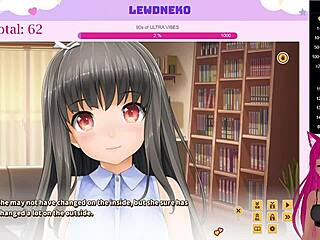 Lewdneko's Big Tits Bounce In Hentai Dating Game!