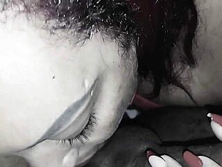 My stepdaughter Andressa Castro takes it in her pussy on all fours