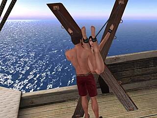 jess gets tied up in surrender cove bdsm