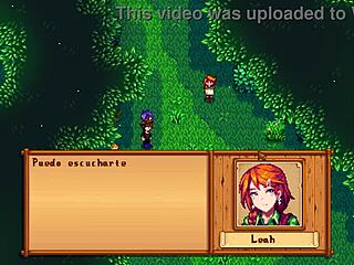 Leah and Abigail team up for a steamy threesome in Stardew Valley.