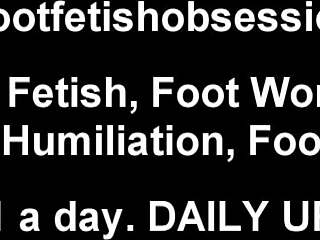 Shoot Your Hot Cum Between My Toes