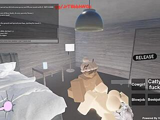 Roblox porn with wild anal action