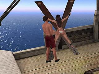 jess gets tied up in surrender cove bdsm