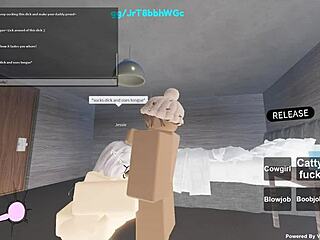 Roblox porn with wild anal action