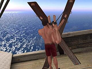 jess gets tied up in surrender cove bdsm