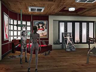 3D anime BDSM styl v Fallout 4