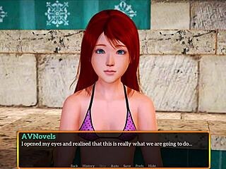 Küçük 18+ memeli kızıl saçlı yeni aile macerasına katılıyor.