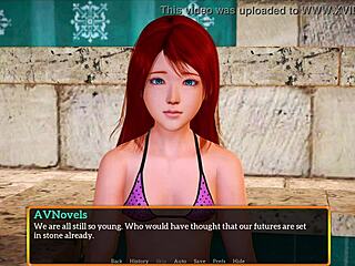 Küçük 18+ memeli kızıl saçlı yeni aile macerasına katılıyor.