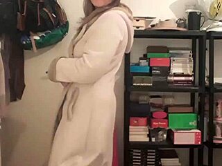 Esclave F Indulges in Wild Champagne Play as a Submissive Slut