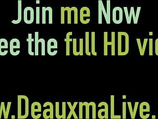 Famed milf Deauxma does self anal ass worship