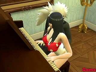 anime ecchi cap 2 jiraiya teaches hinata piano then fucks her ass hard 😈
