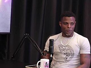 Inês Ventura in sheer red lingerie pleases Will Mastro's desires today