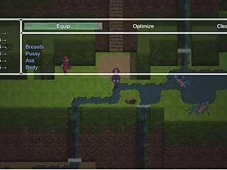 in latex dungeon episode 6, the character cannot stop cumming