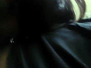 Latina girlfriend sucks small cock passionately