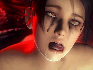 Kunoichi Battles Monsters in Hardcore Version - Med94