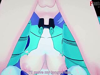 Nejire hado intensely gives blowjob pov in boku no hero