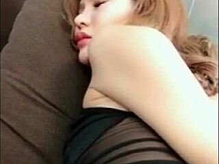 Adorable Chinese Teen's Homemade SM Play with Boyfriend