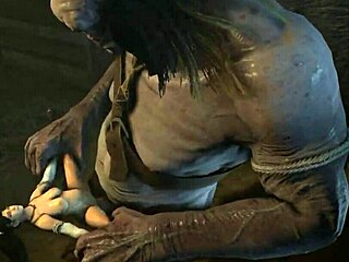 Kunoichi Battles Monsters in Hardcore Version - Med94