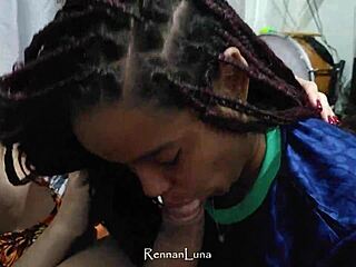 Kongkek Dua Remaja Brazil Panas Semasa Piala Dunia Brazil. Morena Seksi Lapa Sertai Kawan Isteriku untuk Aksi Penuh!