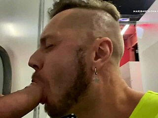 gay dude sucks monster cock at glory hole