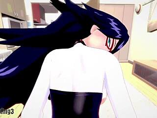 kayama nemuri boobjob and fucking boku no hero