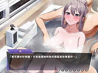 Hentai Swimsuit Play in Bathroom