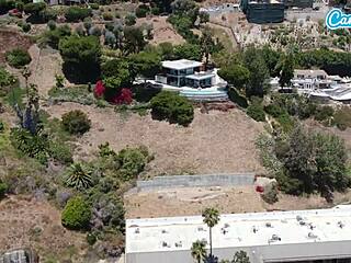 CamSoda - Blonde MILF Caitlin Bell Soaks Pussy with Huge Dildo