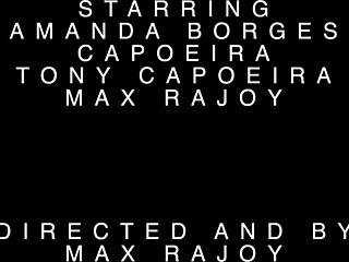 أماندا بورغيس في مجموعة جنسية جامبنج 3 على 1 BBC مع لكم وإفراز