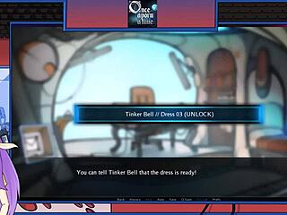 Blonde Princess with Big Tits in Sexy Anime Hentai Snow Scene