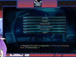 Blonde Princess with Big Tits in Sexy Anime Hentai Snow Scene