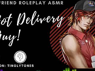 Hot Delivery Guy Boyfriend Roleplay ASMR Male Voice M4F Audio Only Masturbation Session