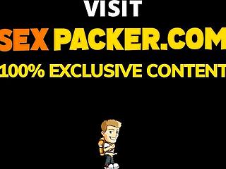 Athletic Brunette Babe Seduces Roommate For First Anal Stretch With Monster Cock