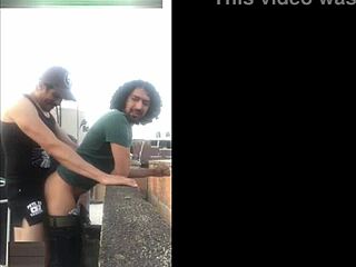 slippery rooftop encounter
