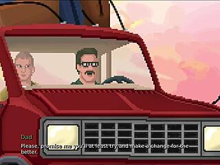 Lustworth Academy 1: Teen 18+ Gets Anal Cumshot on Big Tits