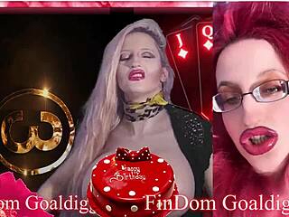 Goddess instructs slave in financial domination